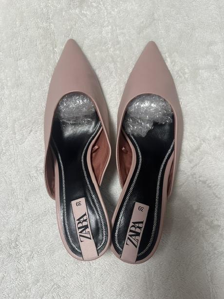 Staroružové našuchovačky na podpätku zn. zara, zara,39 / 40