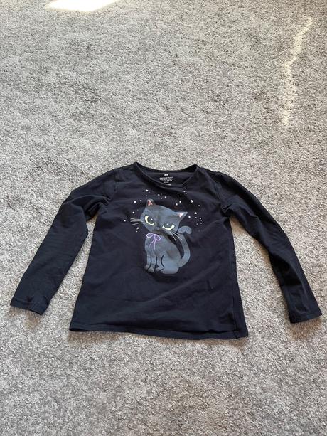 Tričko pre duevčatá hm, h&m,122