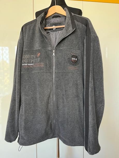 Športový kabát-zateplená mikina, 60