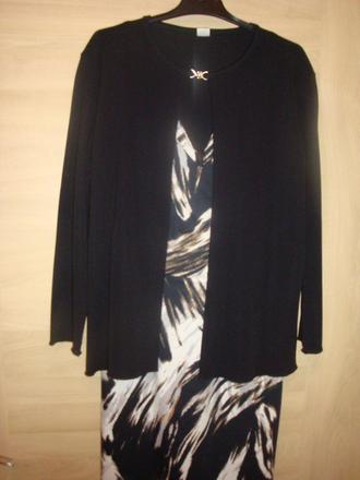 Čierne bolerko s 3/4 rukávom, m