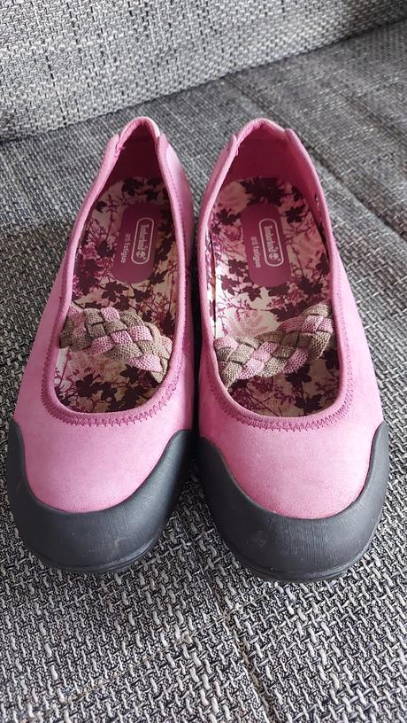 Kozenne balerinky, timberland,38