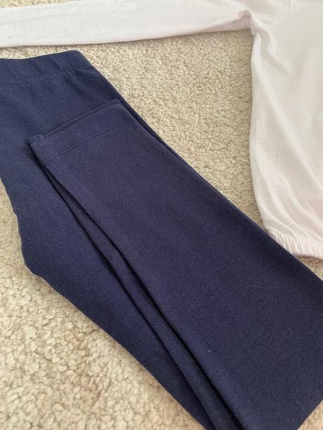 Tricko s dlhým rukávom a legíny 110/116, 116