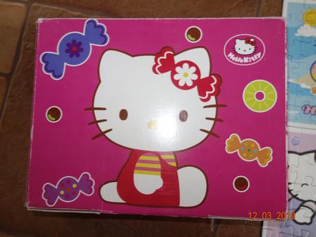 Hello kitty puzzle 4x,