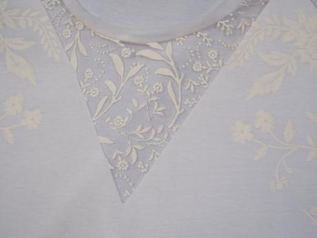 Luxusné biele tričko per una, marks & spencer,44