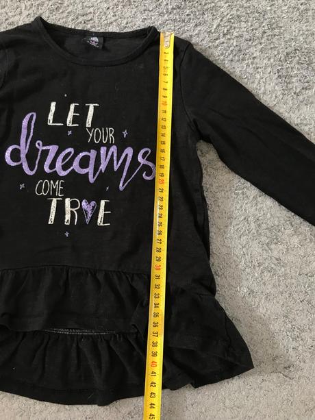 Cierne tricko s volanom, kiki&koko,104