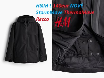 Lyžiarska bunda hm, zimná bunda hm, h&m,l