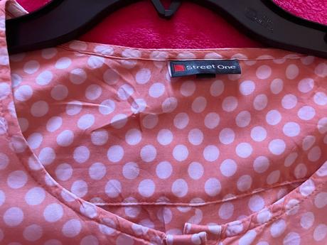 Bodkovaná blúzka, street one,44