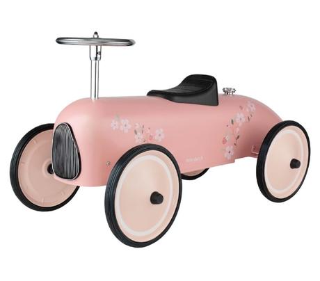 Little dutch odrážadlo retro auto pink, 