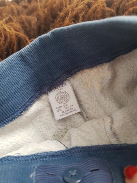 2x detské tepláky, 92