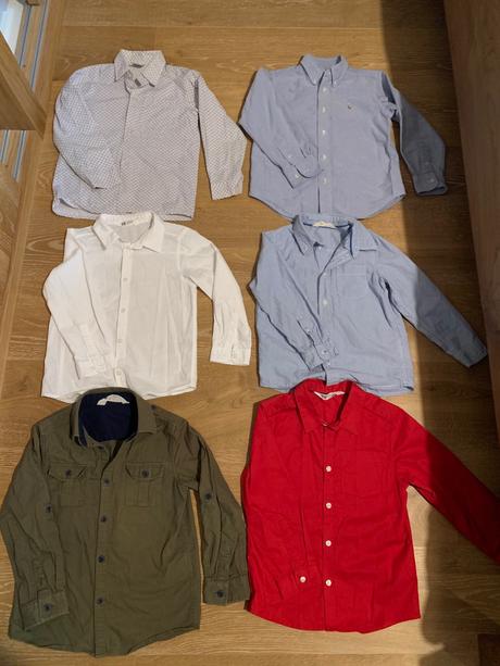 Krasne kosielky pre fesaka, h&m,110