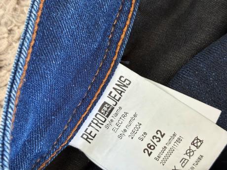 Retro jeans 26/32, xs