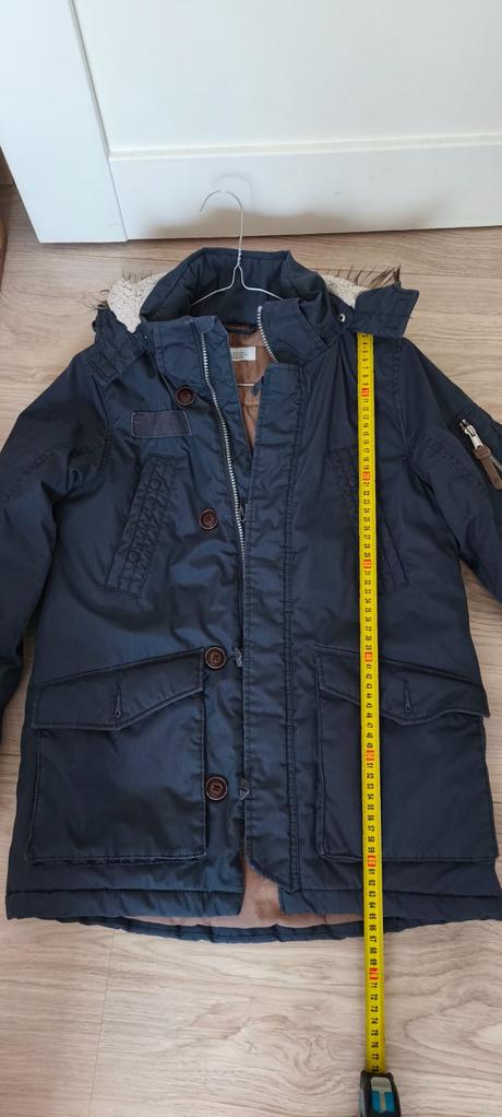 Dlhá zimná bunda/parka, h&m,146