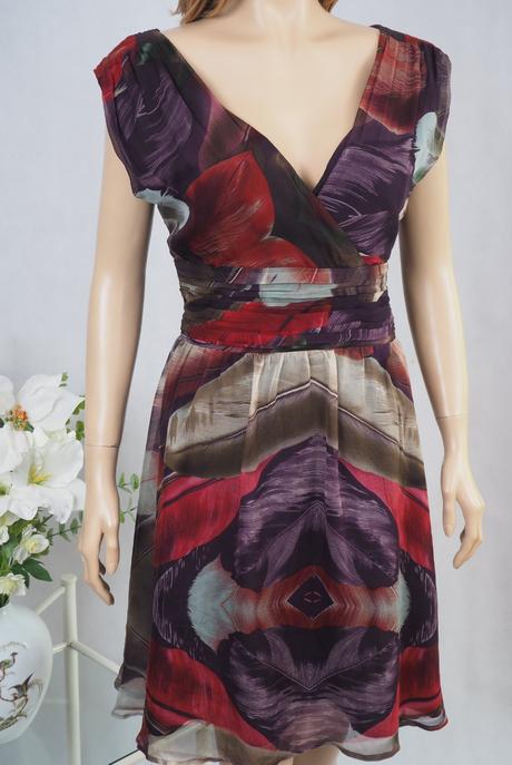 Kvalitné hodvábne šaty stockh lm, 44