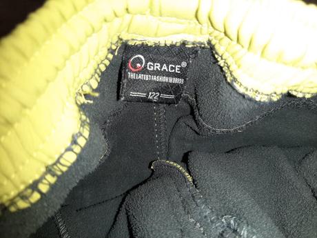 Balíček softshelové nohavice, reflexná bunda, 122–134