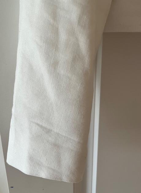 Biele ľanové elegantné sako, reserved, xs/34, reserved,xs