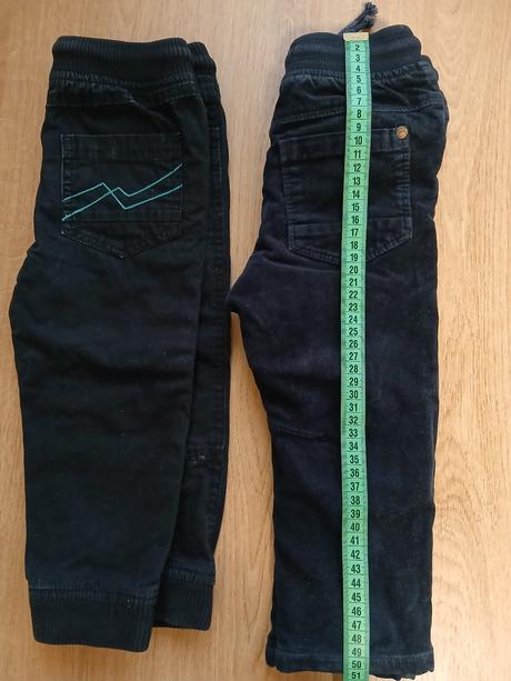 Zateplené podšité nohavice, next,92