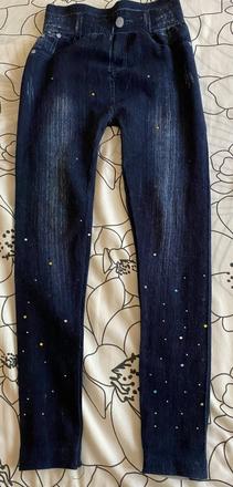 Džegíny riflového šúchaného vzhľadu v. 116, 116