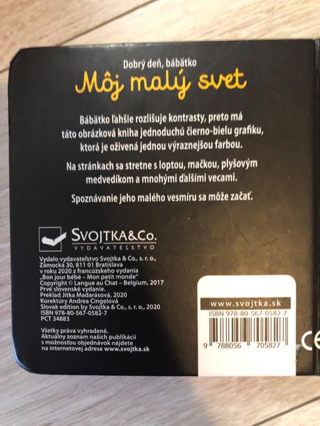 Môj malý svet kniha, 