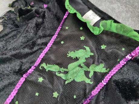 Čarodejnica komplet kostým s doplnkami veľ.104,