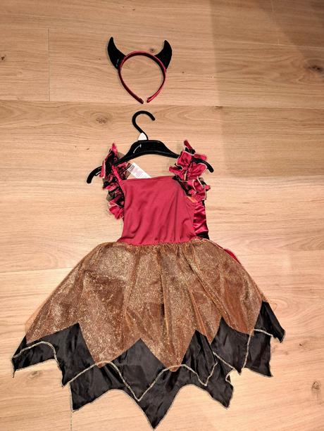 Karnevalový kostým malá čertica, 