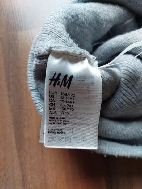 Čiapka s flitrami, h&m,158