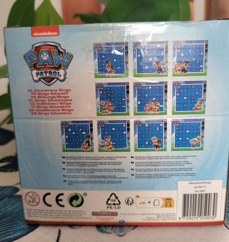 Spoločenská hra labková patrola (paw patrol),