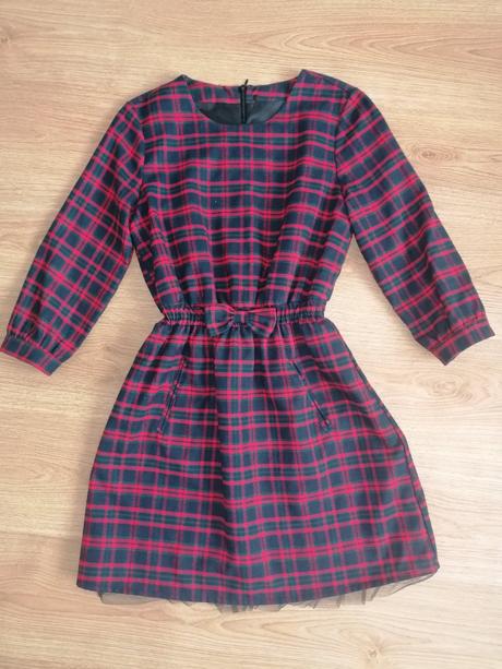 Flanelové šaty, kenvelo,s