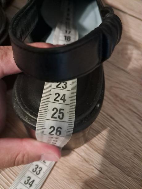 Kožené topánky 38, 38