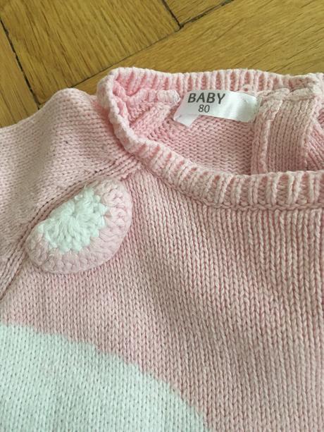 Ruzovy svetrik, pepco,80