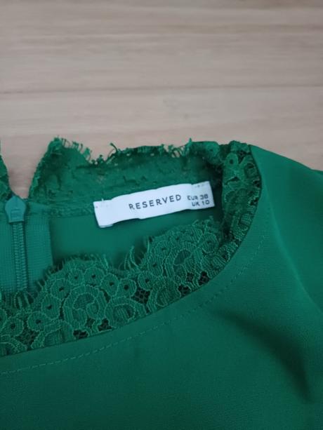 Zelené šaty, reserved,38