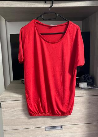 Červené tričko, amisu,xs