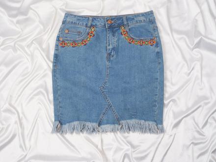 Kvalitná riflová sukňa fb sister, 38