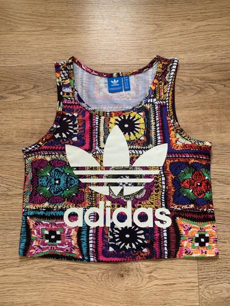 Adidas crop tielko, adidas,xs