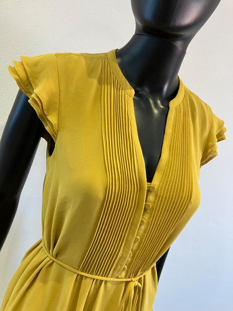 Dámske šaty horčicové h&m (xs), h&m,xs