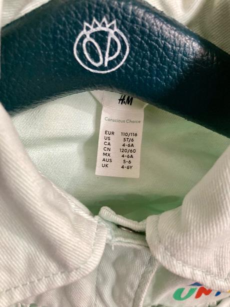 Riflova bundicka zn.h&m vel.110/116, h&m,110