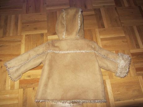 Kabát - kožuštek, ladybird,68