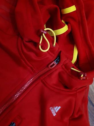 Bunda mikina adidas climalite vel l/xl, adidas,l