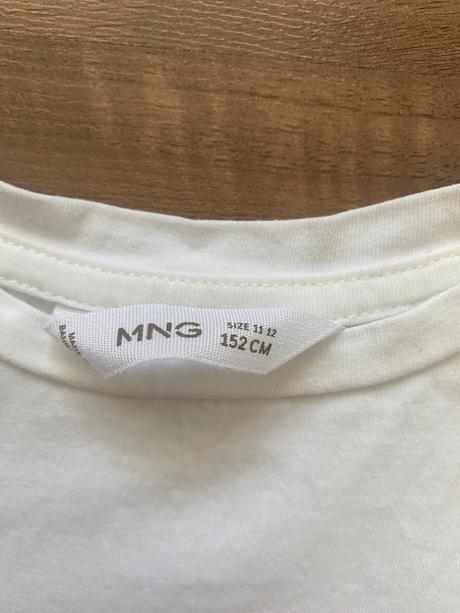 Tricko s napisom, mango,146