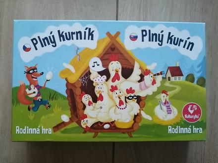 Stolová hra plný kurník kurín,