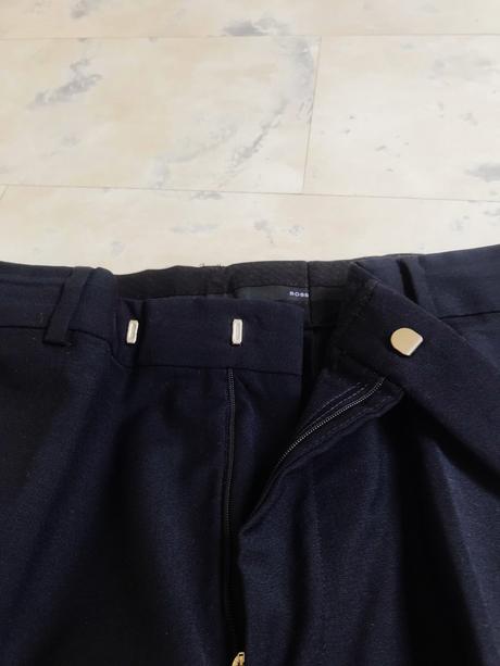 Luxusné tenšie nohavice h.boss, hugo boss,l