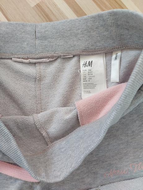 Teplákové šortky, h&m,134