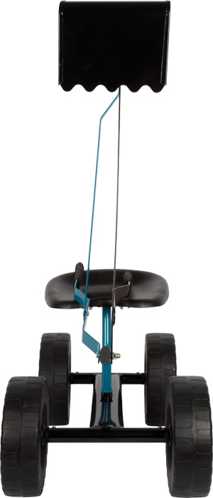 Small foot bager s kolesami modrý, 