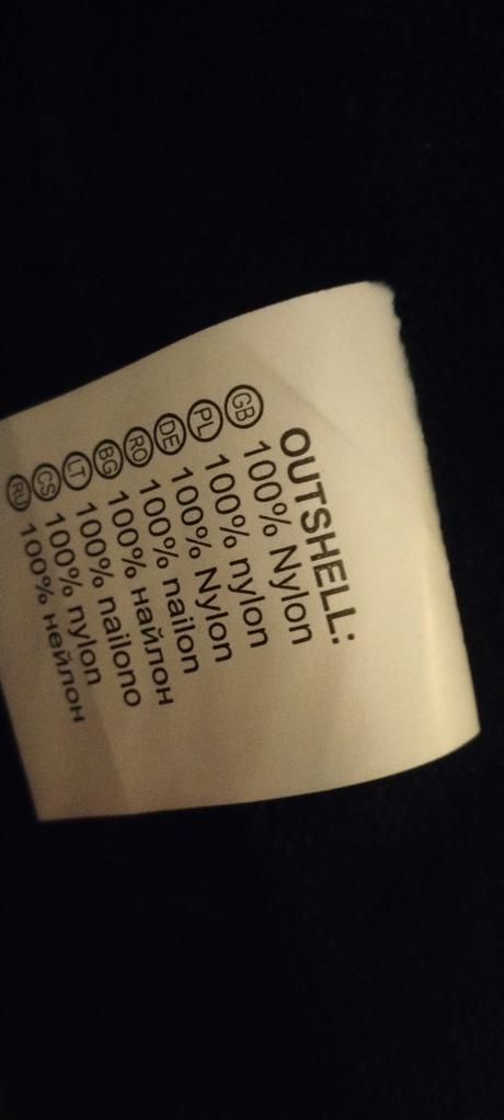 Zimná teplá vetrovka, 1x oblečená, l