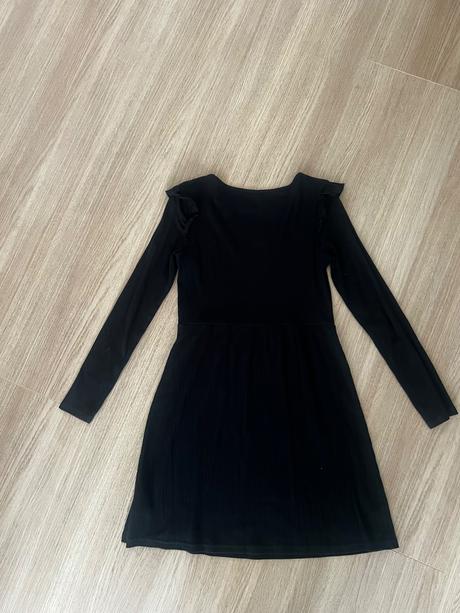Vrúbkované šaty, h&m,140