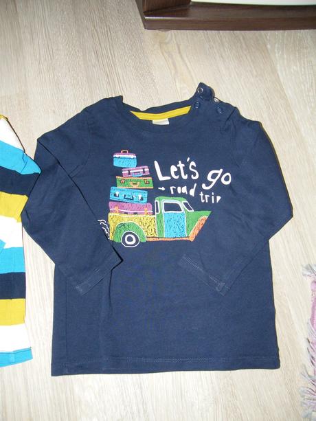 Tričká - výborný stav, h&m,86