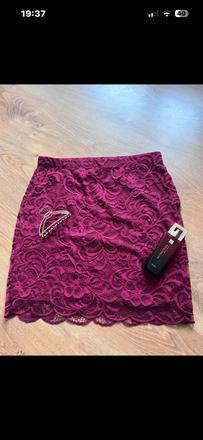 Elegantná sukňa, h&m,m