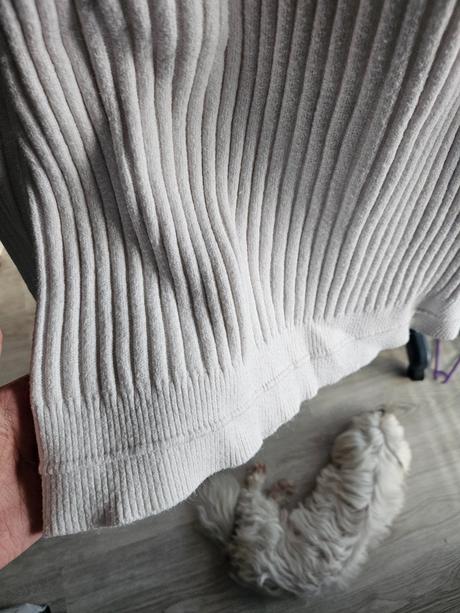 Biely mäkký teply svetrík mango, mango,m