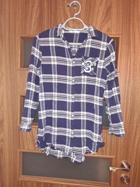 Košeľa predĺžená 152/158, h&m,152