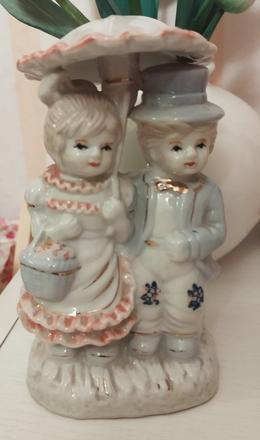 Porcelanova retro soska parik,