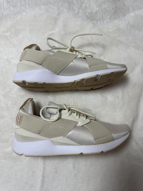 Športové topánky béžovo-krémové zn. puma, puma,40